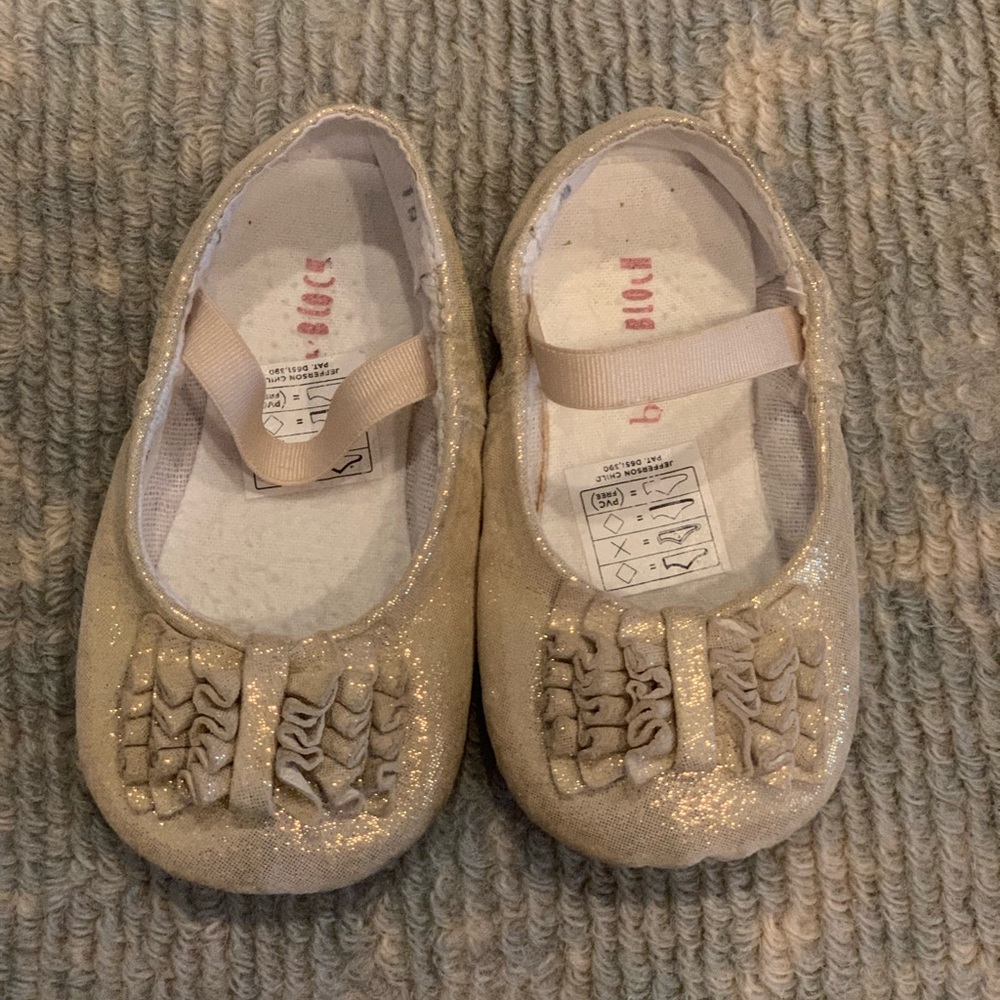 Baby Bloch Gold shoes